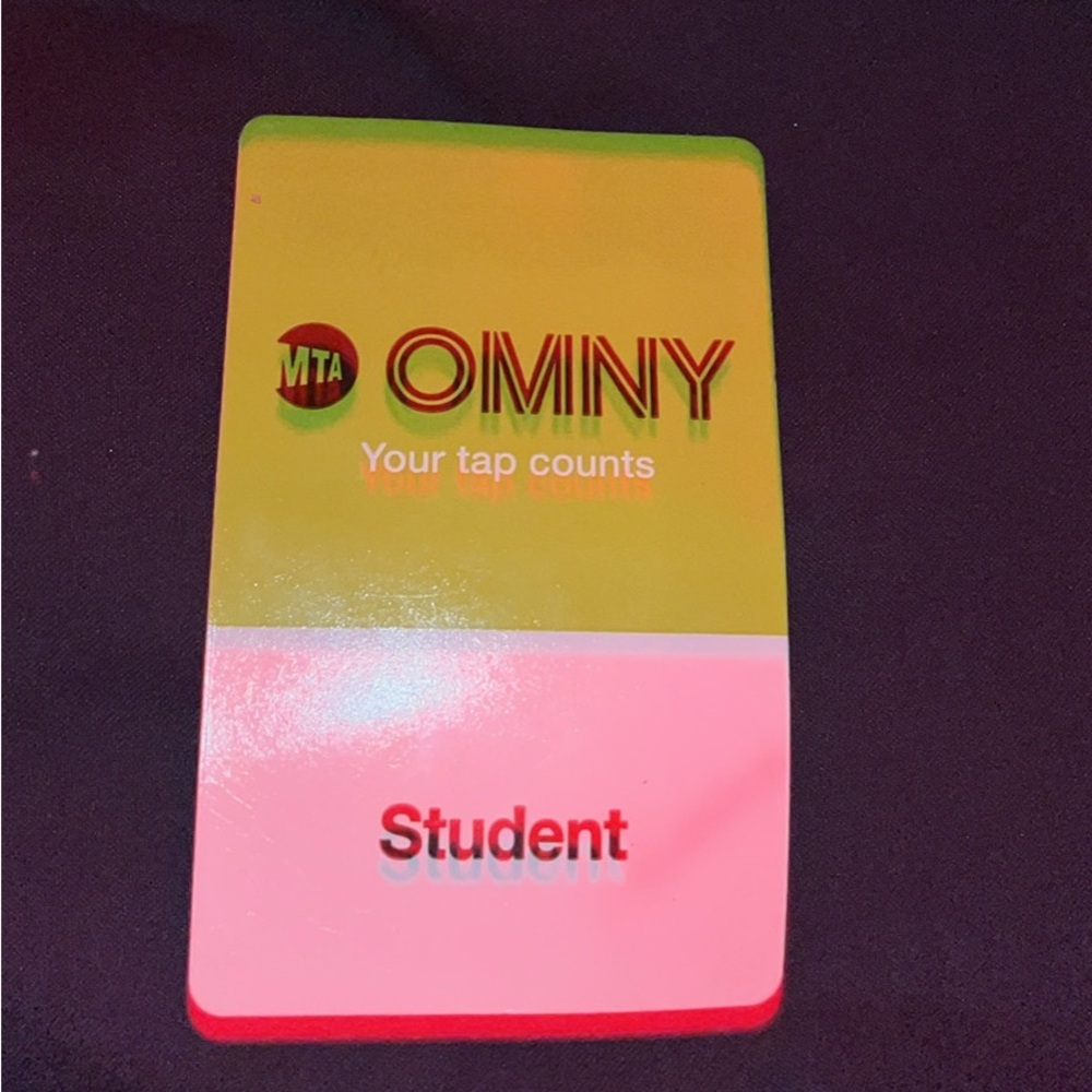 Metro NYC Transit card with unlimited swipes